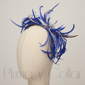 Cappello Accessorio Pluma y Collar 9288